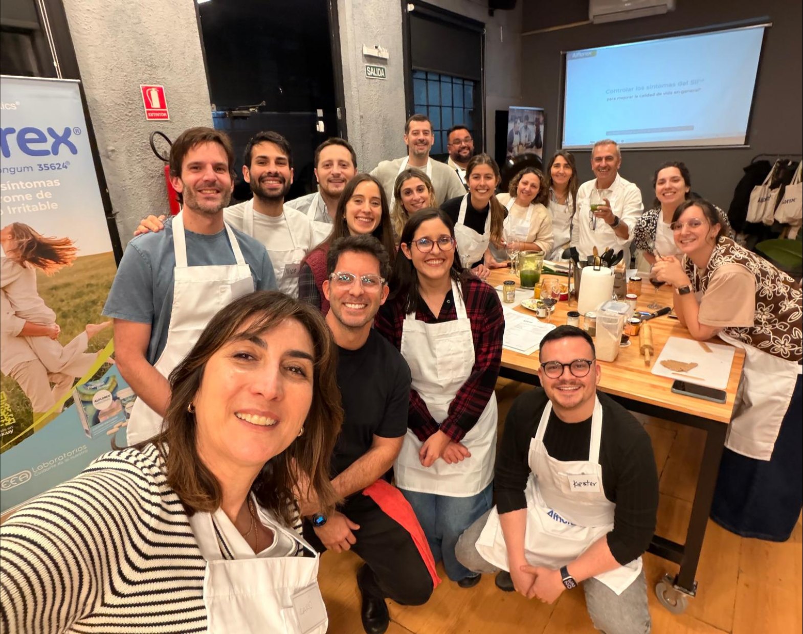 Participantes del Taller Alflorex al cierre del encuentro en MDPAULA